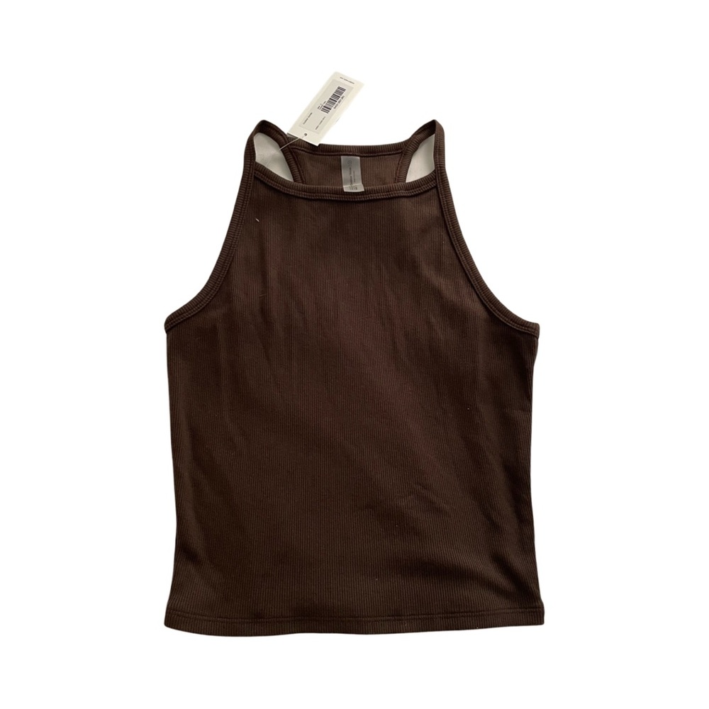 Brown outdoor voices Java tank top size small NWT